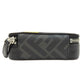 FENDI Shoulder Bag leather gray Mini Shoulder
