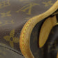 LOUIS VUITTON Shoulder Bag M40008 Monogram canvas Brown Popancourt Ron Women Used Authentic