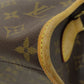 LOUIS VUITTON Shoulder Bag M40008 Monogram canvas Brown Popancourt Ron Women Used Authentic