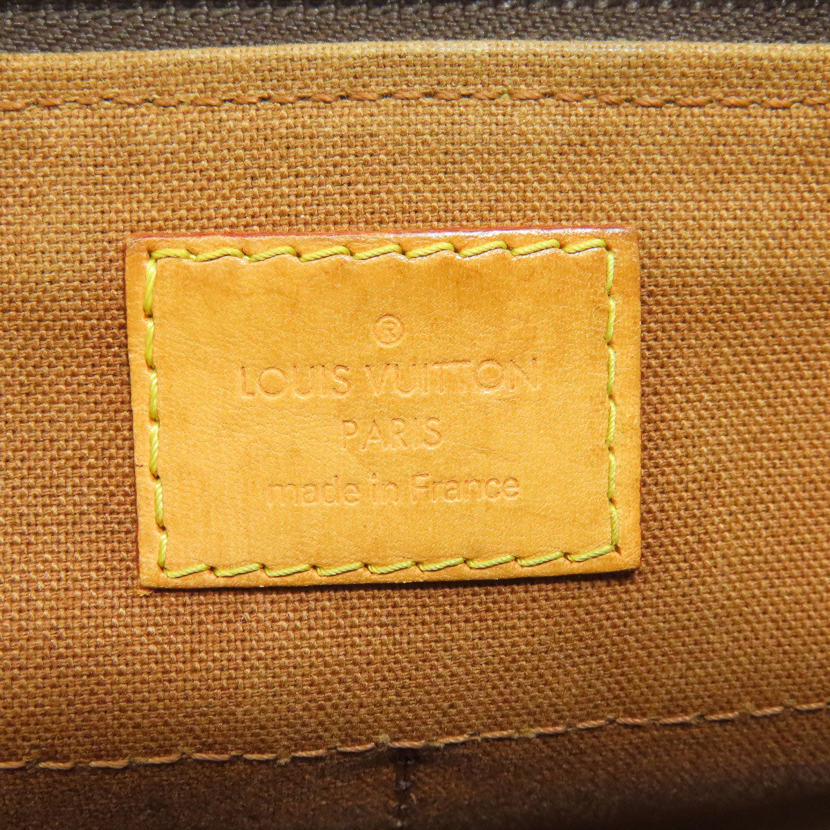 LOUIS VUITTON Shoulder Bag M40008 Monogram canvas Brown Popancourt Ron Women Used Authentic