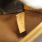 LOUIS VUITTON Shoulder Bag M40008 Monogram canvas Brown Popancourt Ron Women Used Authentic