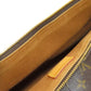 LOUIS VUITTON Shoulder Bag M40008 Monogram canvas Brown Popancourt Ron Women Used Authentic