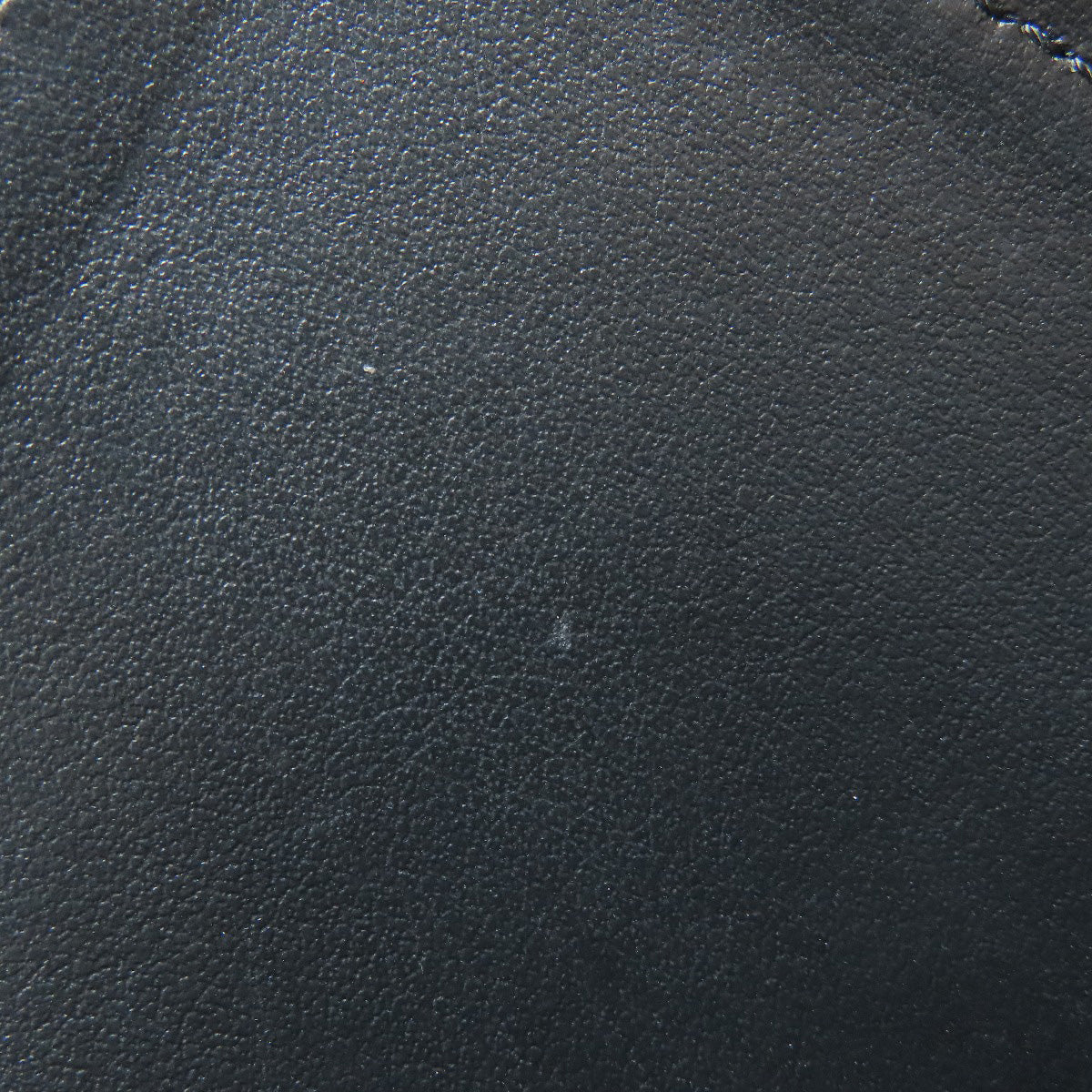 CELINE Bifold Wallet leather black logo Women Used Authentic