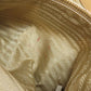 PRADA Handbag leather beige logo