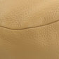 PRADA Handbag leather beige logo