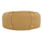 PRADA Handbag leather beige logo