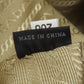 PRADA Handbag leather beige logo