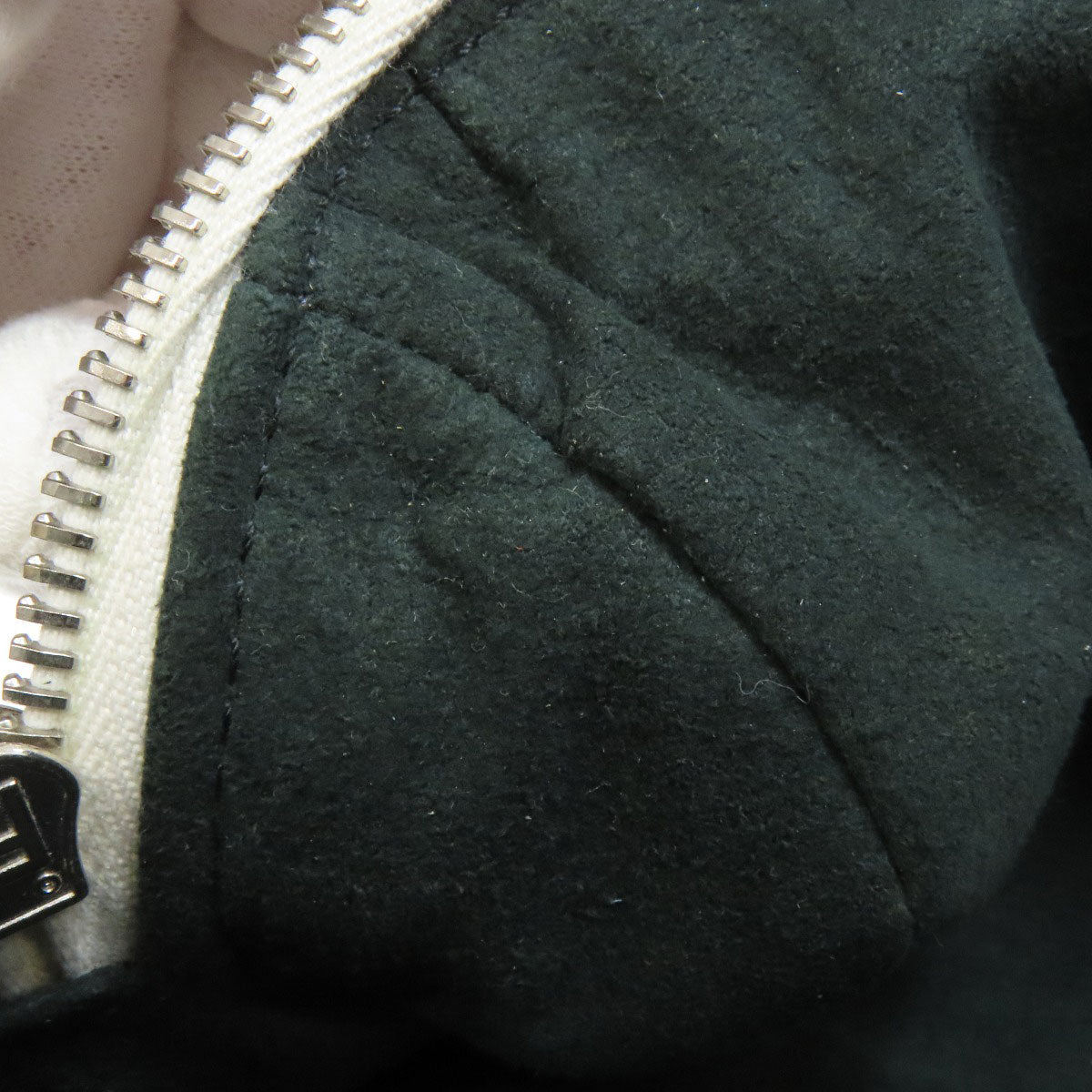 FENDI Handbag Mouton black 2WAY