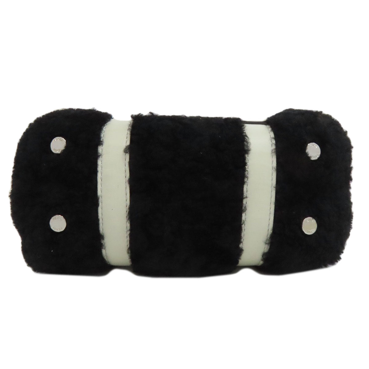 FENDI Handbag Mouton black 2WAY