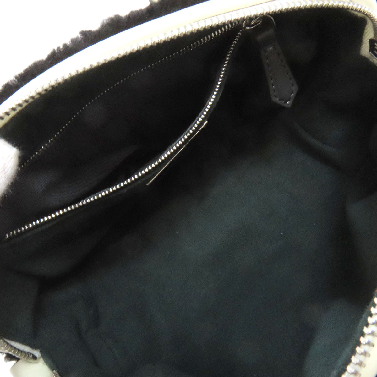 FENDI Handbag Mouton black 2WAY