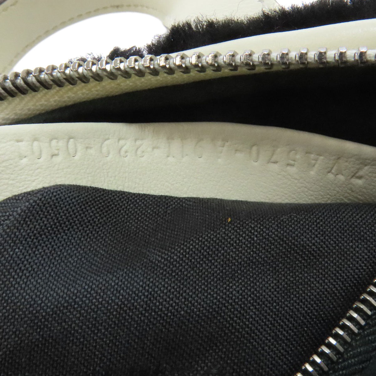 FENDI Handbag Mouton black 2WAY