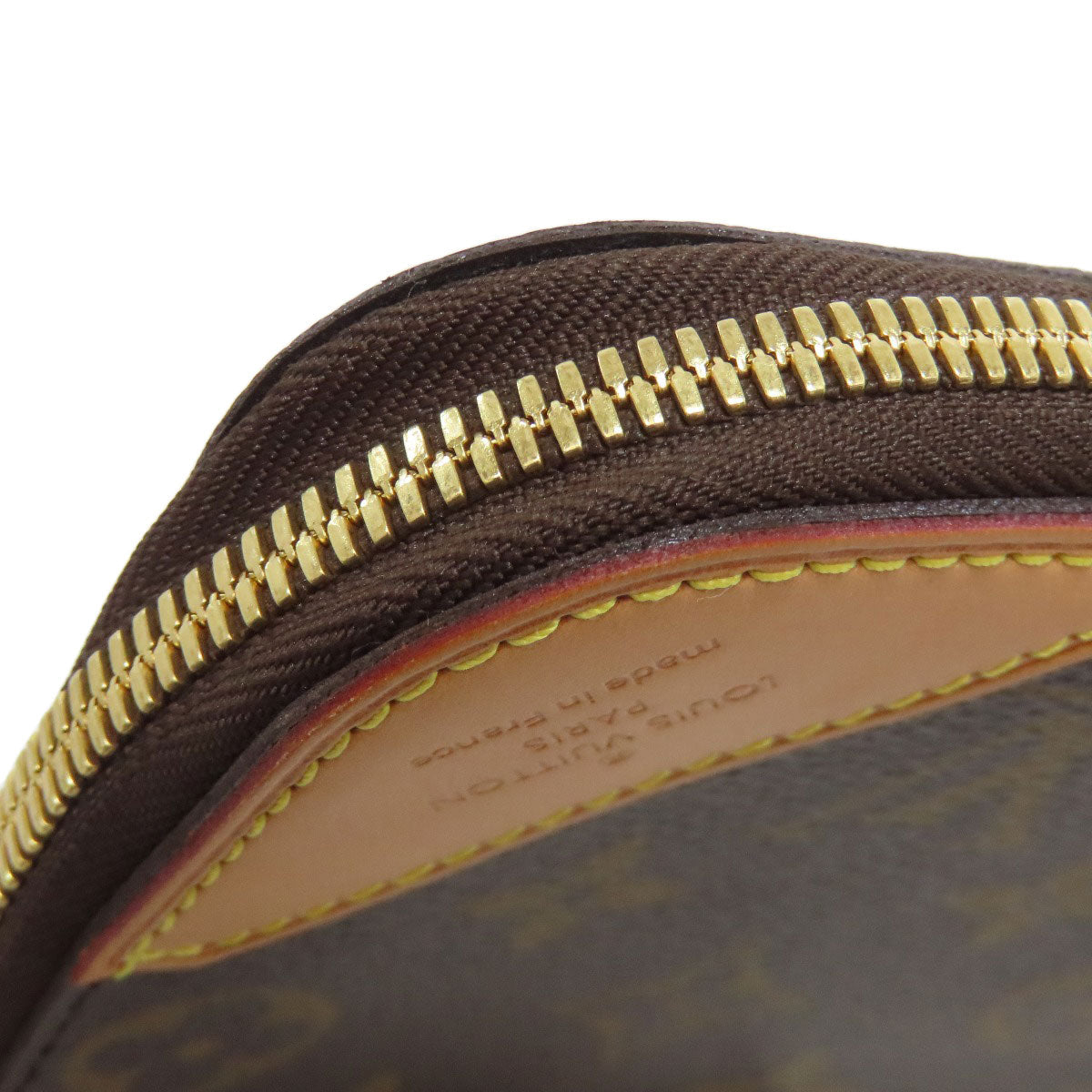 LOUIS VUITTON Accessory pouch M47535 Monogram canvas Brown Etui5 Cravat tie case