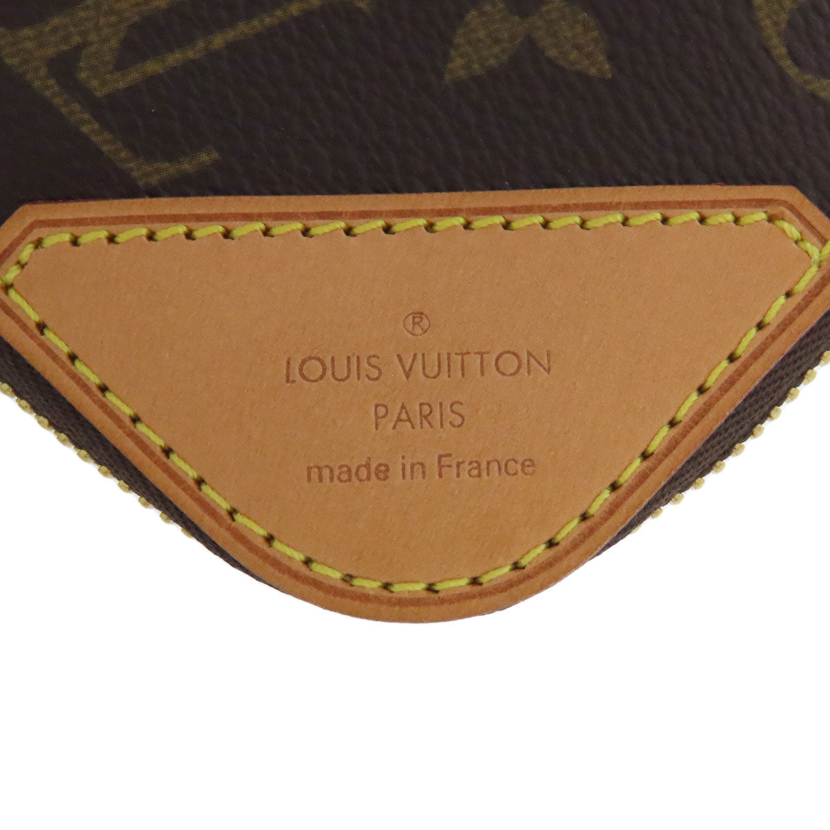 LOUIS VUITTON Accessory pouch M47535 Monogram canvas Brown Etui5 Cravat tie case