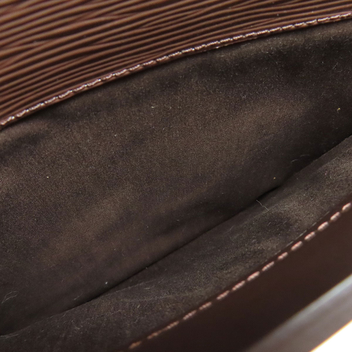 LOUIS VUITTON Tote Bag M5249D Epi Brown Croisette PM