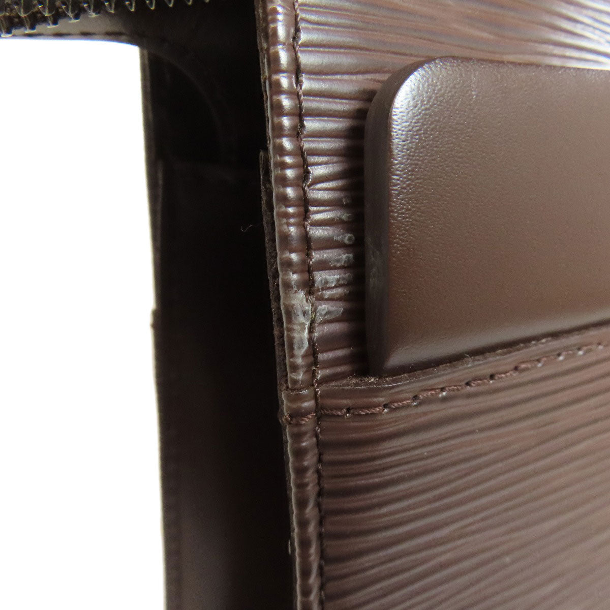 LOUIS VUITTON Tote Bag M5249D Epi Brown Croisette PM