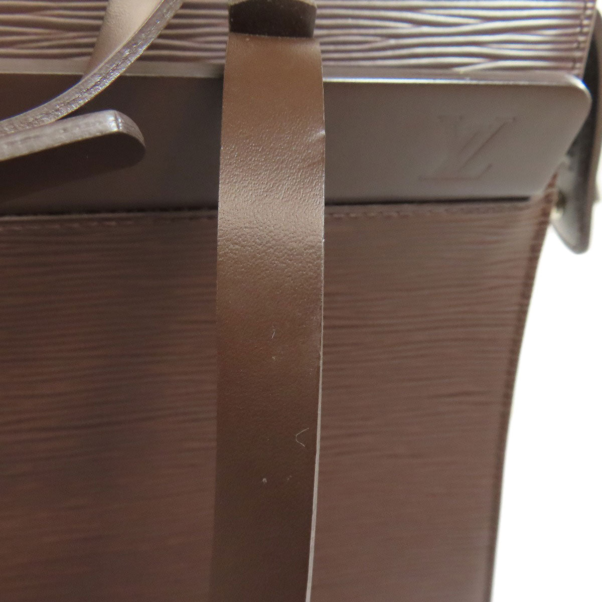LOUIS VUITTON Tote Bag M5249D Epi Brown Croisette PM