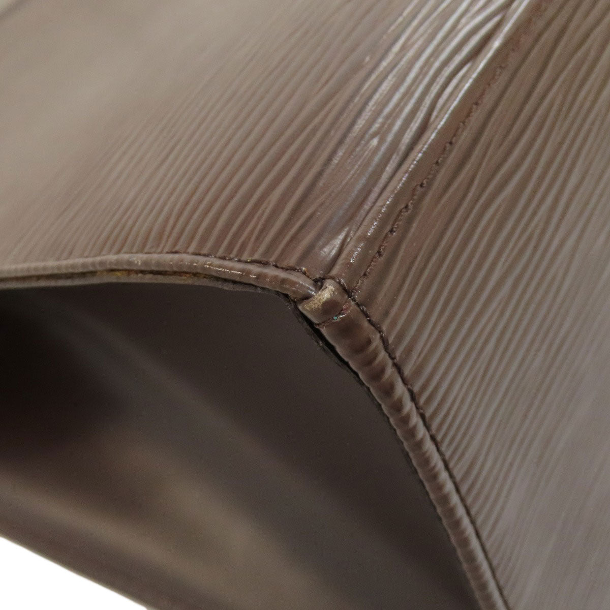LOUIS VUITTON Tote Bag M5249D Epi Brown Croisette PM