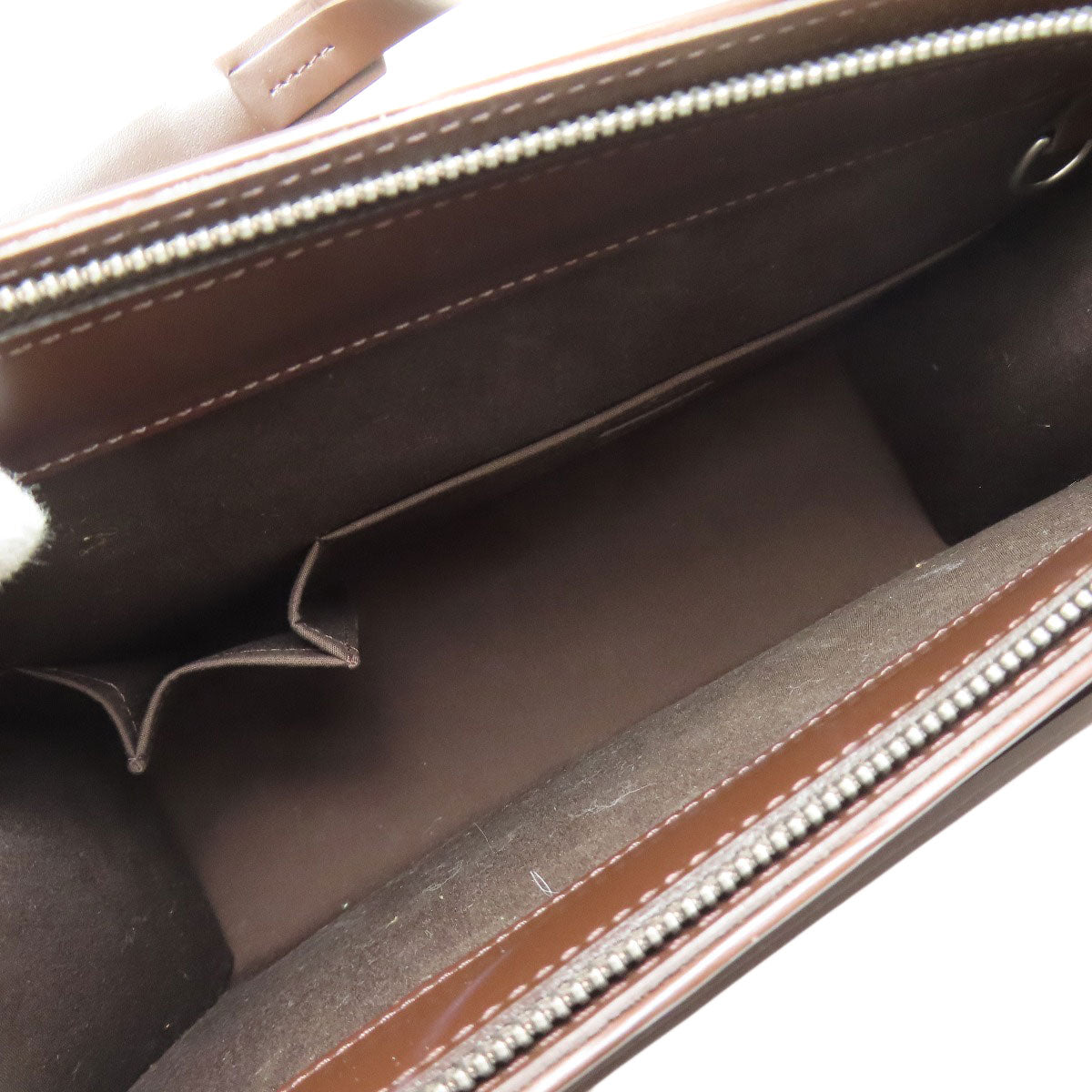 LOUIS VUITTON Tote Bag M5249D Epi Brown Croisette PM