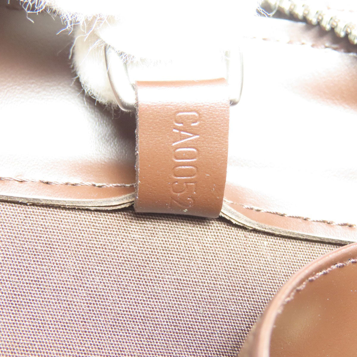 LOUIS VUITTON Tote Bag M5249D Epi Brown Croisette PM