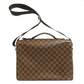 LOUIS VUITTON Shoulder Bag N42270 Damier canvas Brown Broadway