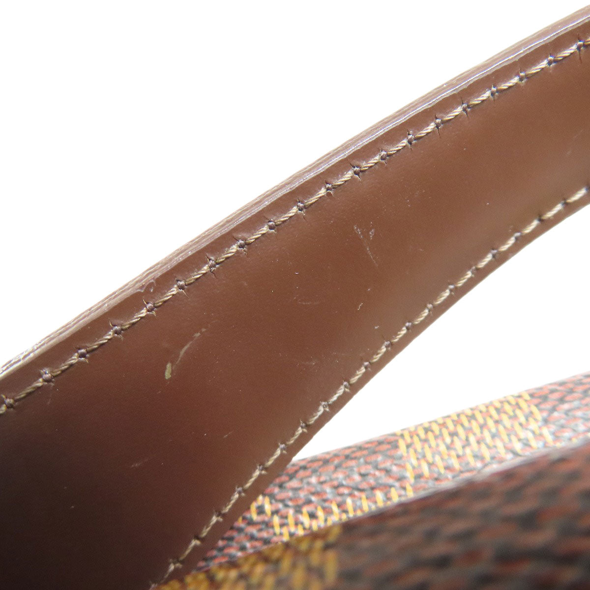 LOUIS VUITTON Shoulder Bag N42270 Damier canvas Brown Broadway