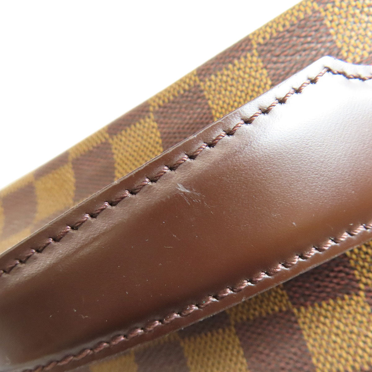LOUIS VUITTON Shoulder Bag N42270 Damier canvas Brown Broadway