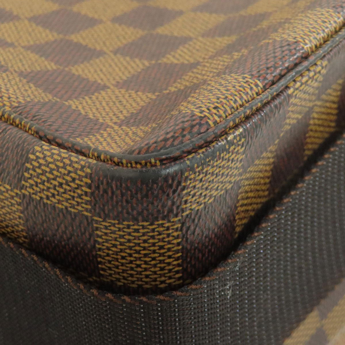 LOUIS VUITTON Shoulder Bag N42270 Damier canvas Brown Broadway