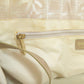 CHANEL Tote Bag Nylon jacquard beige New Travel Line MM