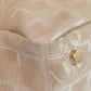 CHANEL Tote Bag Nylon jacquard beige New Travel Line MM