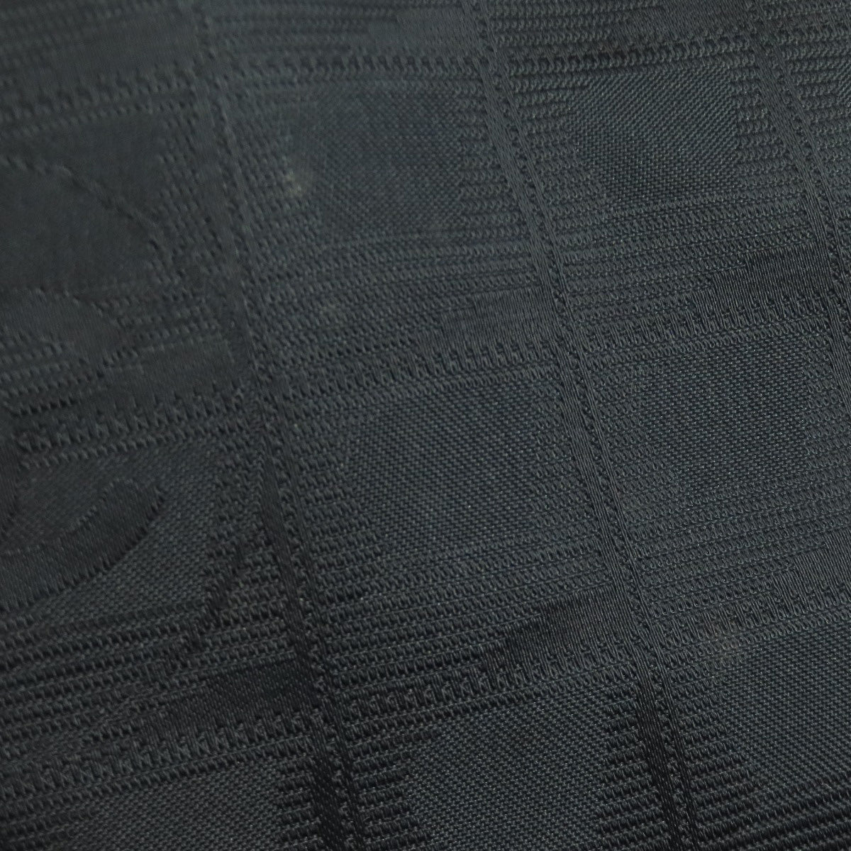 CHANEL Tote Bag Nylon jacquard black New Travel Line MM