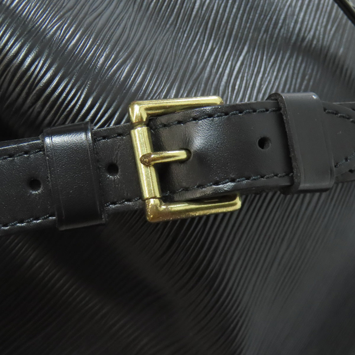 LOUIS VUITTON Shoulder Bag M59002 Epi black Noe