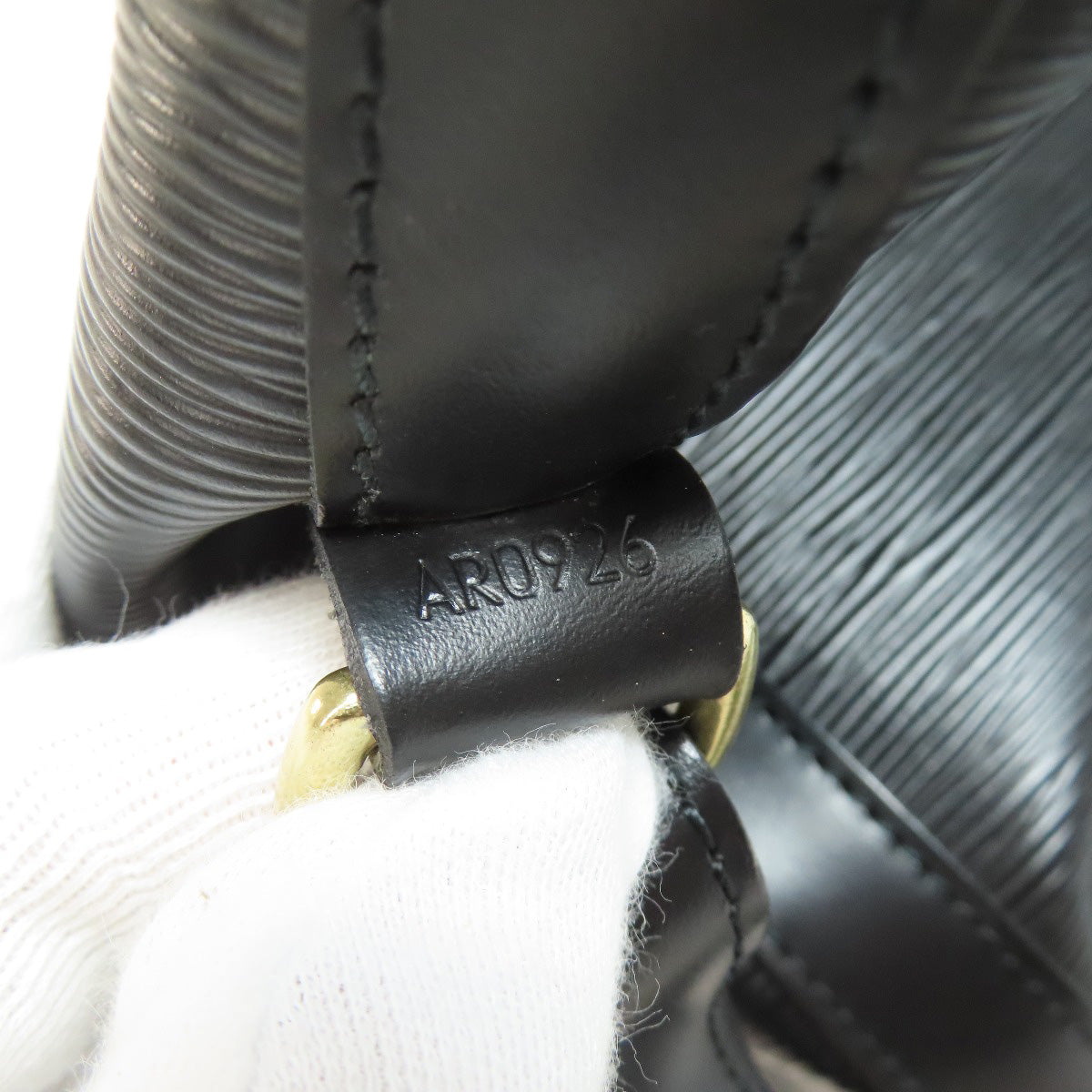 LOUIS VUITTON Shoulder Bag M59002 Epi black Noe