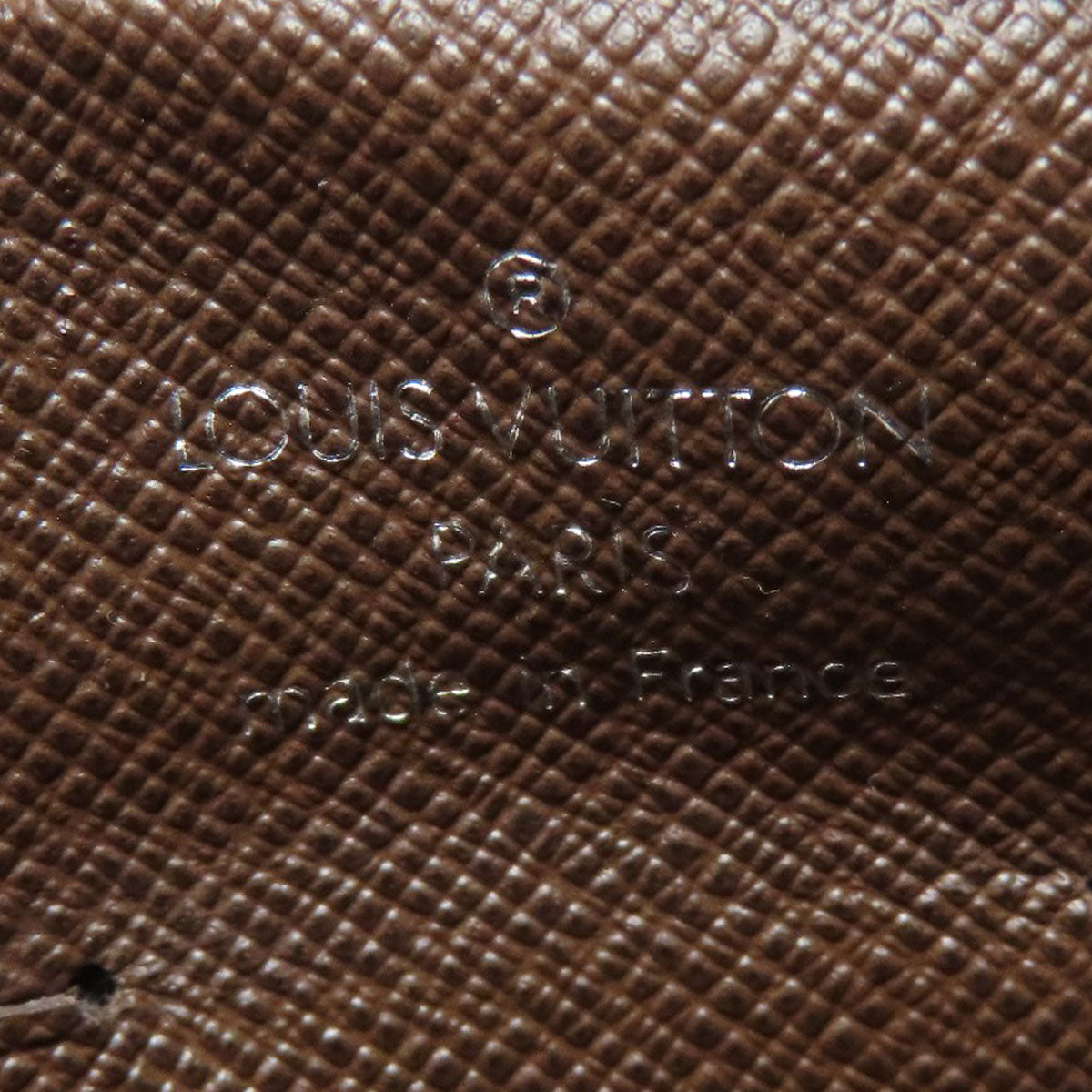 LOUIS VUITTON business bag M31148 Taiga Leather Brown Pavel