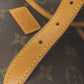 LOUIS VUITTON Shoulder Bag M40710 Monogram canvas Brown Saumur MM