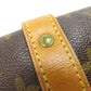 LOUIS VUITTON Shoulder Bag M40710 Monogram canvas Brown Saumur MM