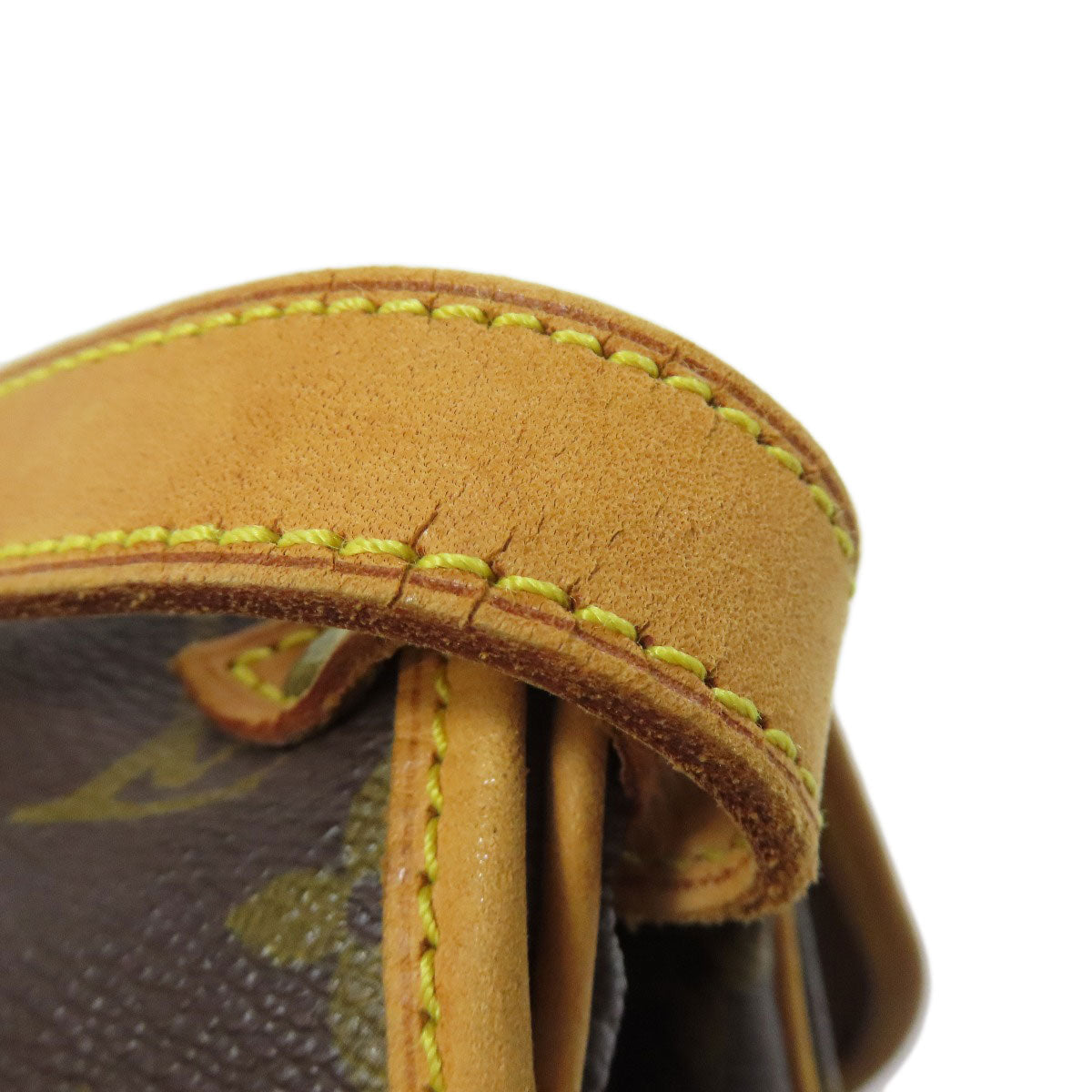 LOUIS VUITTON Shoulder Bag M40710 Monogram canvas Brown Saumur MM