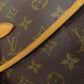 LOUIS VUITTON Shoulder Bag M40710 Monogram canvas Brown Saumur MM
