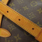 LOUIS VUITTON Shoulder Bag M40710 Monogram canvas Brown Saumur MM