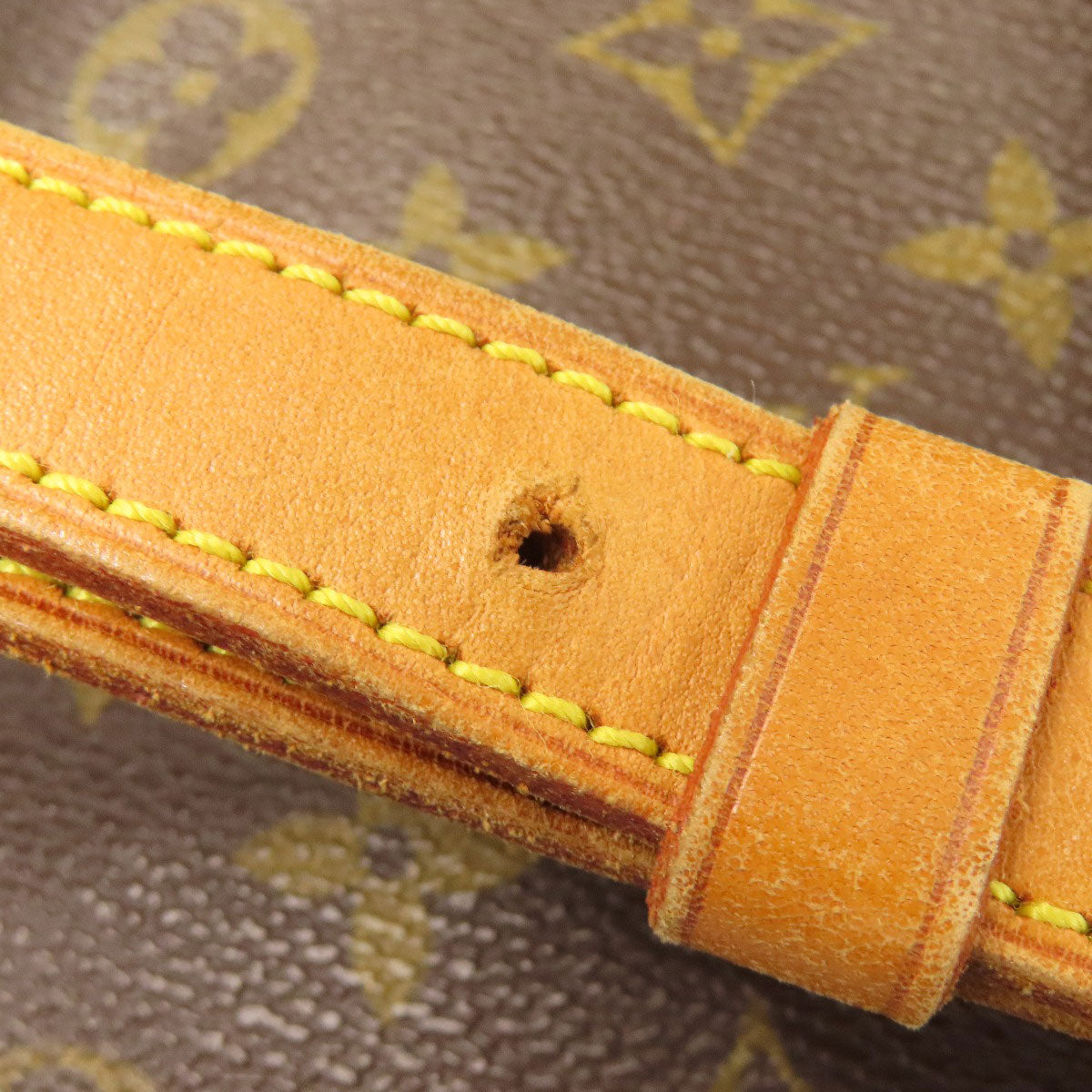LOUIS VUITTON Shoulder Bag M40710 Monogram canvas Brown Saumur MM