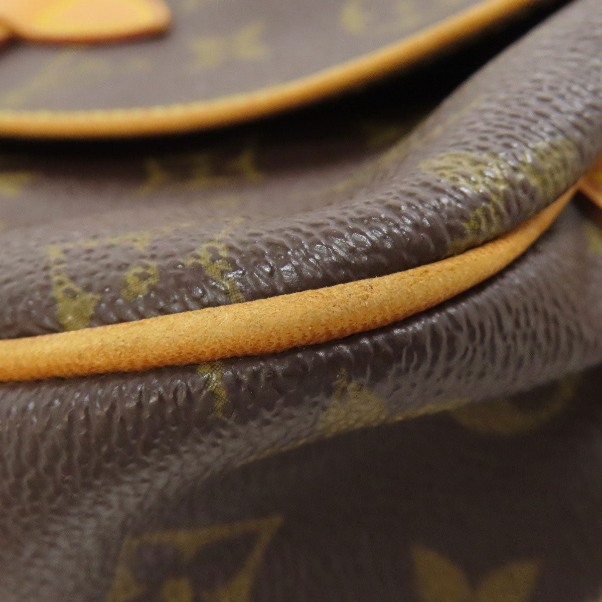 LOUIS VUITTON Shoulder Bag M40710 Monogram canvas Brown Saumur MM