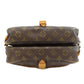 LOUIS VUITTON Shoulder Bag M40710 Monogram canvas Brown Saumur MM