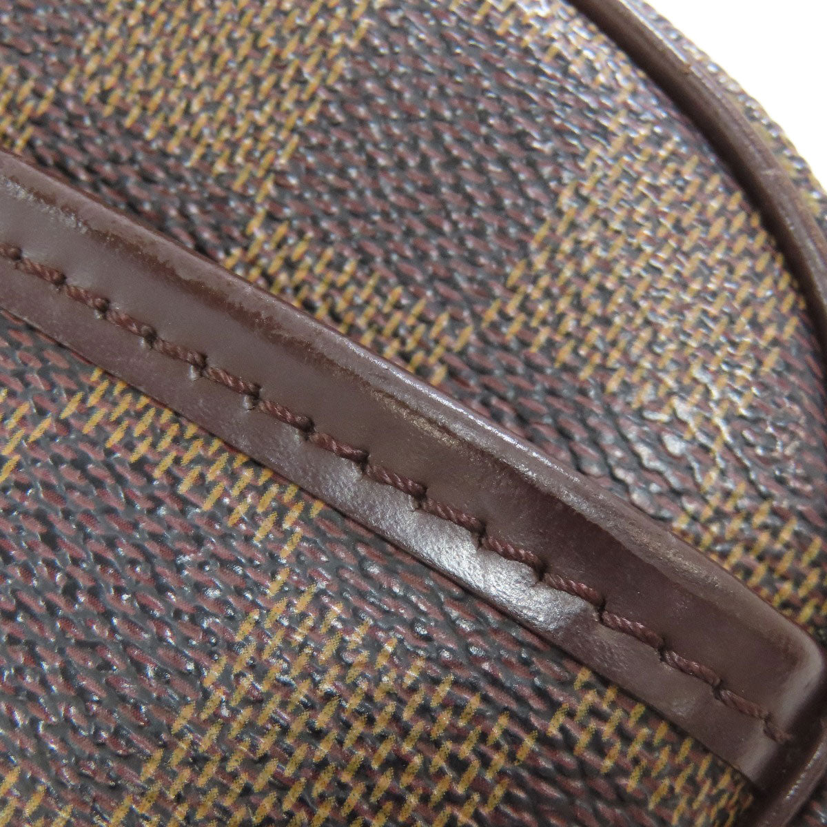 LOUIS VUITTON Shoulder Bag N51296 Damier canvas Brown Pochette Ipanema