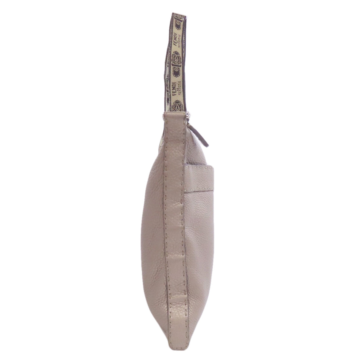 FENDI Shoulder Bag Calfskin gray Celeria