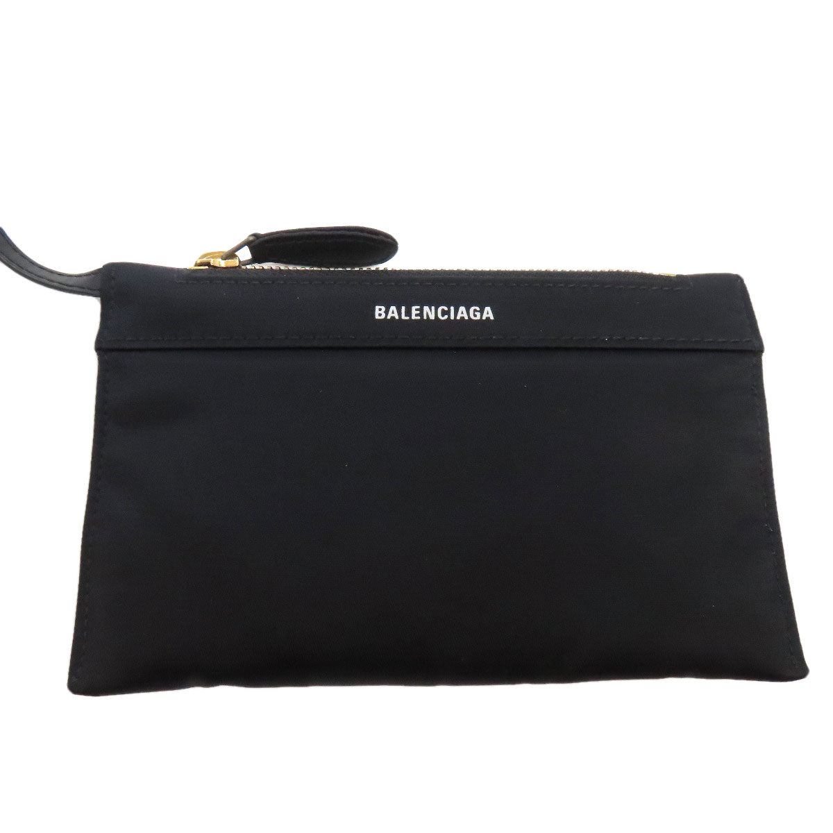 BALENCIAGA Handbag 390346 Nylon black Navy Kabas XS
