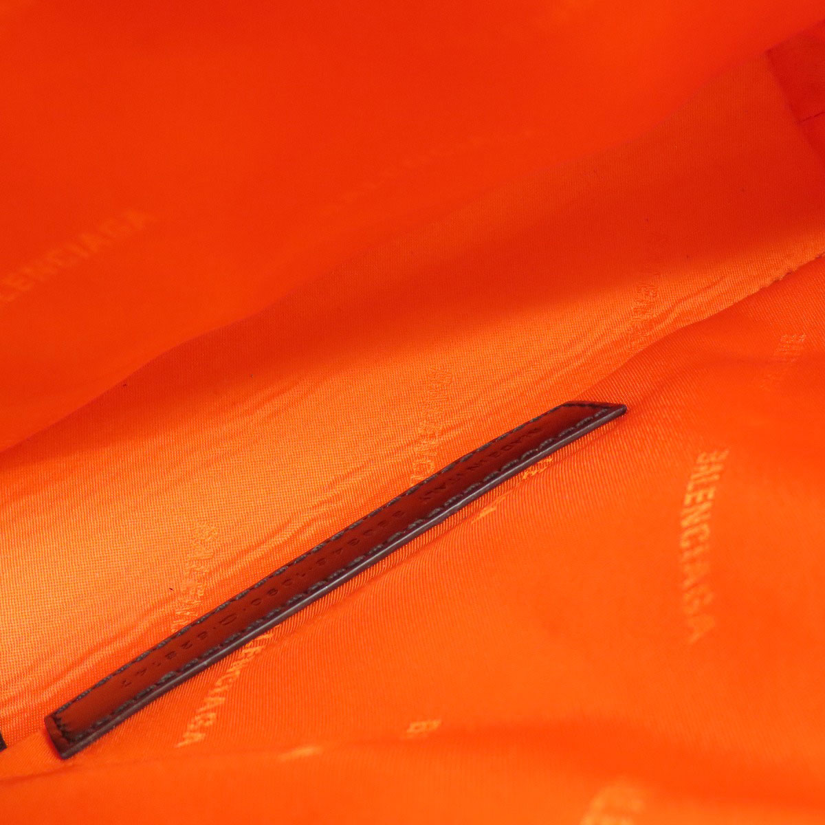 BALENCIAGA Handbag 390346 Nylon black Navy Kabas XS