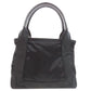 BALENCIAGA Handbag 390346 Nylon black Navy Kabas XS