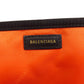 BALENCIAGA Handbag 390346 Nylon black Navy Kabas XS