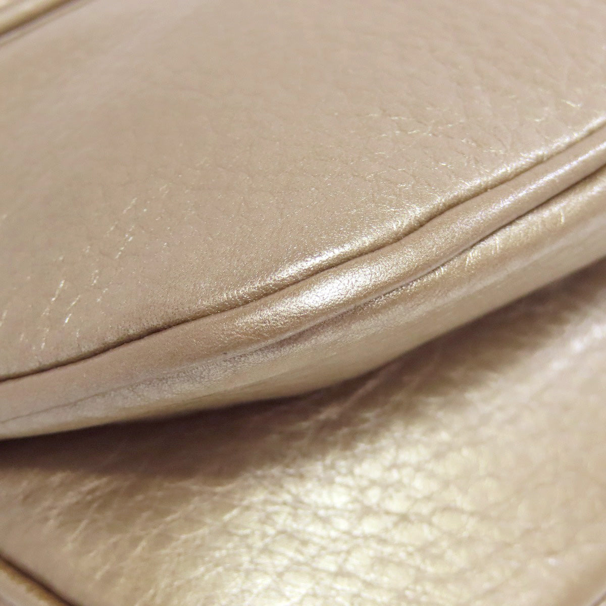 GUCCI Shoulder Bag 251821 leather gold ChainShoulder