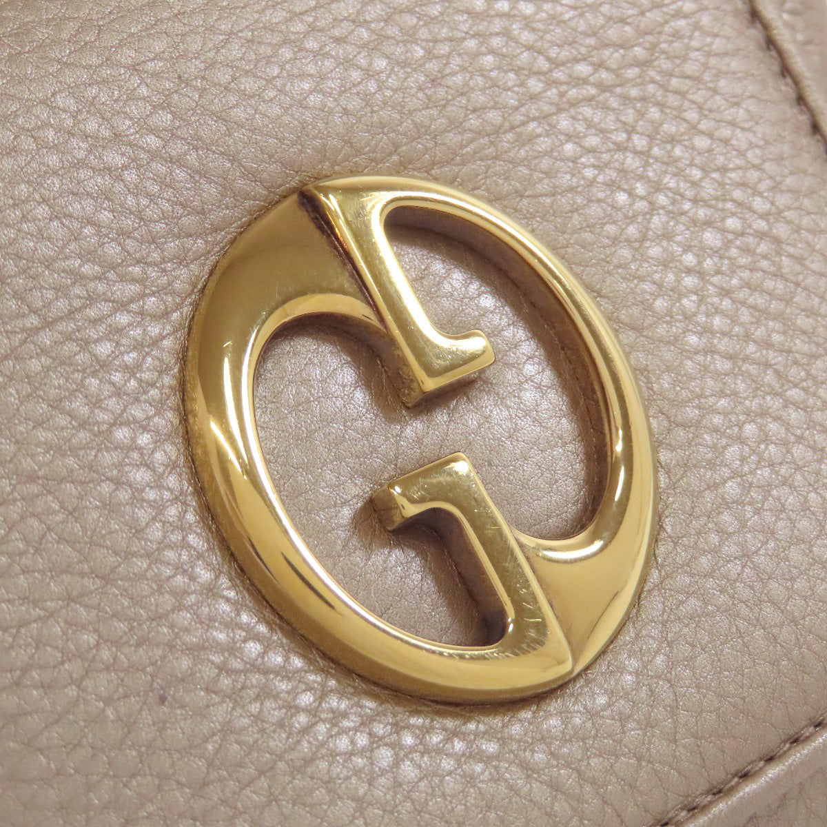 GUCCI Shoulder Bag 251821 leather gold ChainShoulder