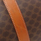 CELINE Boston Duffel bag PVC Brown Macadam Pattern